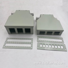 Terminal box DIN rail